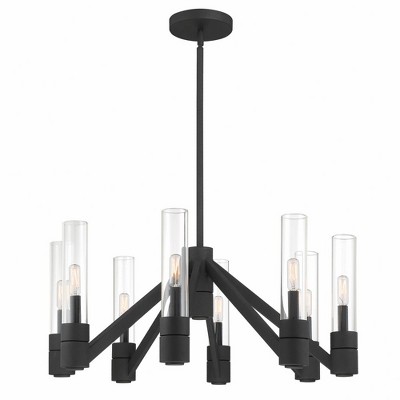 Norwell Lighting Rohe 8 - Light Chandelier in  Black Sand