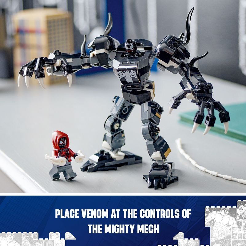 LEGO Marvel Venom Mech Armor vs. Miles Morales 76276, 4 of 8