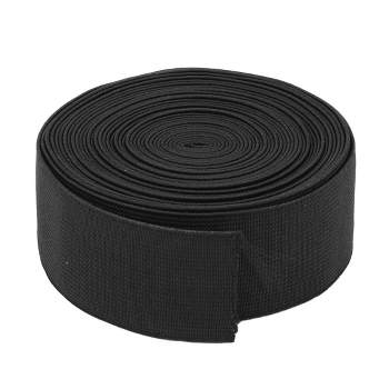 Unique Bargains Tailor Polyester Springy Stretchy Knitting Sewing Elastic Band 2.73 Yards Black