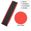 Unique Bargains Universal Faux Leather Car Seat Belt Shoulder Pad 9.45"x2.56" 2 Pcs - 4 of 4