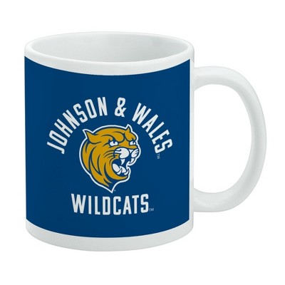 Johnson & Wales University Wildcats Logo Ceramic Coffee Mug Novelty Gift Mugs for Coffee Tea and Hot Drinks 11oz White