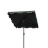 Zimmerman 7.5 Ft Square Market Umbrella W/ White Trim - PAT8400 - Safavieh - 4 of 4