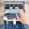 Kismile Ice Maker 26-lbs. Ice Per day Countertop or portable - 3 of 4
