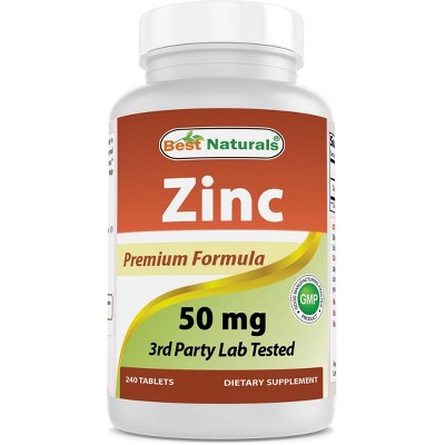 Zinc 50 mg 240 Tablets