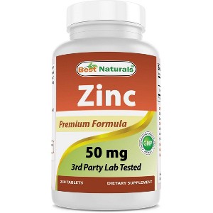 Zinc 50 mg 240 Tablets - 1 of 4