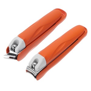 Unique Bargains Anti-splash Nail Clippers 2 Pcs - 1 of 4