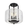 Savoy House Avalon 3 - Light Semi-Flush Mount in  Black - 2 of 4