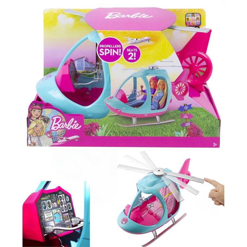 Barbie Dreamhouse Adventures Helicopter,, 1 of 6