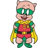 Figpin - FiGPiN - WB 100 - Looney Toons - Porky Pig Robin Enamel Pin (1468) - 2 of 4