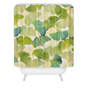 Deny Designs Hello Sayang Gingko Forest Shower Curtain - 1 of 3