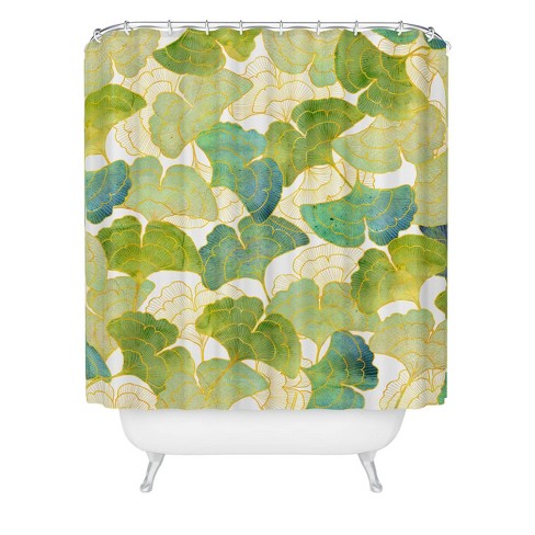 Deny Designs Hello Sayang Gingko Forest Shower Curtain - image 1 of 3