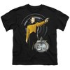 Boys' Star Trek Data 30 T-Shirt Black Large - 2 of 4