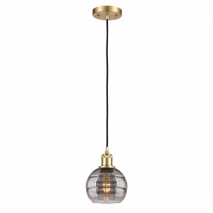 Rochester - 1 Light Cord Hung Mini Pendant In Industrial Style-7.88 Inches Tall and 5.88 Inches Wide - 1 of 1
