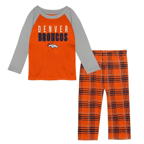 NFL Denver Broncos Youth Pajama Set S