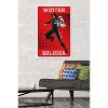 Trends International Marvel Shape of a Hero - Winter Soldier Framed Wall Poster Prints - 2 of 4