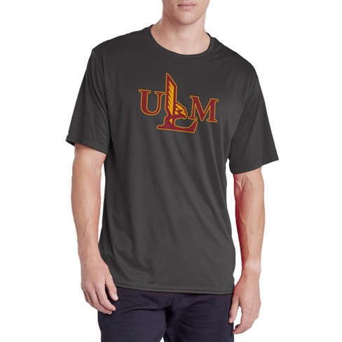 University of Louisiana Monroe Adult Sport Active T-Shirt Primary Logo, Athletic Heather - image 1 of 4