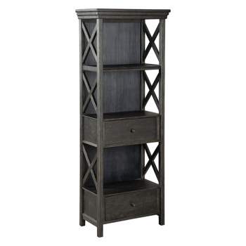 Tyler Creek Display Cabinet Brown/Black - Signature Design by Ashley