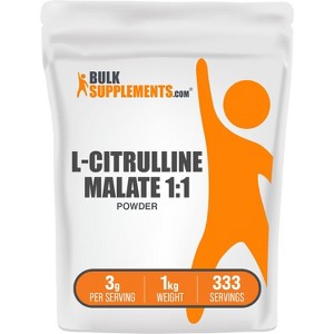 BulkSupplements L-Citrulline DL-Malate 1:1 Powder - 1 of 4