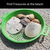 4E's Novelty 4 Pack Sand Sifter – 8.75" Sandbox Toys for Kids, Durable Beach Rock Strainers - 4 of 4