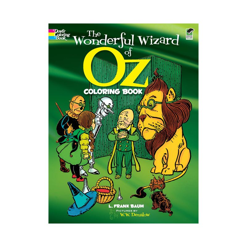 The Wonderful Wizard of Oz Coloring Book - (Dover Classic Stories Coloring Book) Abridged by  L Frank Baum (Paperback), 1 of 2