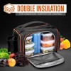 SQUATZ Black Polyester Meal Prep Lunch Box - Black - 4 of 4