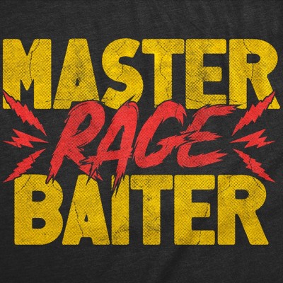 Мужские футболки Crazy Dog T-Shirts, Inc. Mens Funny T Shirts Master Rage Baiter Sarcastic Graphic Tee For Men - Crazy Dog Men's T Shirt with Fun Design Black XXL — фото 2
