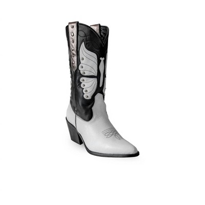 Women's Italian Western Premium Leather Monarch Boots - BALA DI GALA