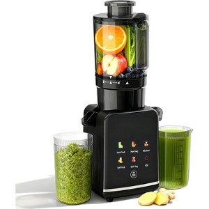 ZAFRO Cold Press Juicer Machine, 4.4" Wide Feed Chute, Slow Masticating Juicer for Whole Vegetables & Fruits, High Juice Yield, Easy to Assemble - 1 of 4