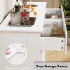 8 Drawer Dresser for Bedroom, Wide Wooden Chest of Drawers with Wide Top for Closet, Hallway, and Living Room Use - 4 of 4