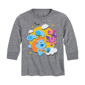 Boys' - Blue's Clues & You! - Full Moon Long Sleeve Graphic T-Shirt - 1 of 4