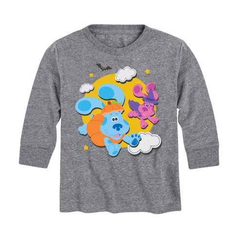 Boys' - Blue's Clues & You! - Full Moon Long Sleeve Graphic T-Shirt - image 1 of 4