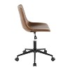 Duke Industrial Task Chair Faux Leather - Lumisource - image 2 of 4