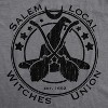 Womens Salem Local Witches Union T Shirt Funny Halloween Witch Tee - Crazy Dog Women's T Shirt - 2 of 4