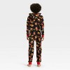 Boys' Food Fight Union Suit - Cat & Jack™ Black - 2 of 3