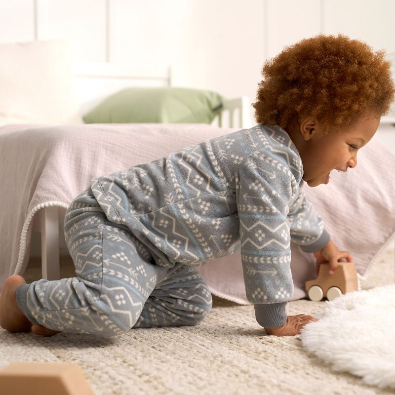 Gerber Baby and Toddler Boys' Fleece Pajamas - 2-Piece, 2 of 8