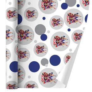 Wonder Woman 80th Through The Ages Gift Wrap 30" x 72" - 1 of 4