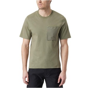 BASS OUTDOOR Mens Pocket Tee Basic T-Shirt - 1 of 2