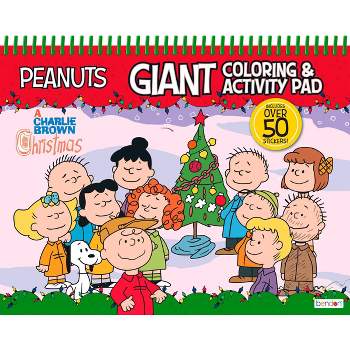 Charlie Brown Christmas Holiday Giant Activity Pad with Stickers
