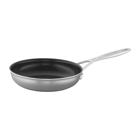 demeyere pan stainless steel fry nonstick ply industry traditional target shop
