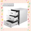 Garvee Stainless Steel BBQ Drawer for Outdoor Kitchen - 30" W x 23" D x 10" H, Weather-Resistant Flush Mount with Silent Operation - 2 of 4