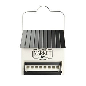 Nature's Way Bird Products Squirrel Shield Hopper Metal Feeder 5.8 qt - 1 of 4