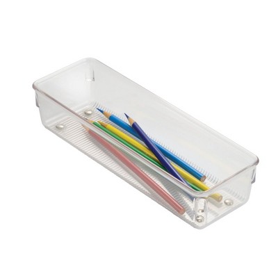InterDesign 52430 Linus Drawer Organizer, Clear