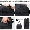 Convertible Backpack Duffle Bag, Water Resistant Heavy Duty for Gym, Sports, and Travel, Multiple Sizes Available - 4 of 4