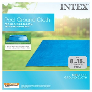 Intex: 15.5' Pool Ground Cloth for Above Ground Pools - 1 of 4