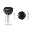 Unique Bargains Plastic Threaded Bolt Knurled Clamping Knob Thumb Screws 6 Pcs - 2 of 4