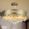 Minka Lavery Verdi Square 26" Wide Soft Gold Pendant Light w/ Clear Glass - 2 of 3
