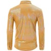 Coolmee Mens Dress Shirt Long Sleeve Button Down Shirt for Party Nightclub Christmas Prom Costume - 2 of 3