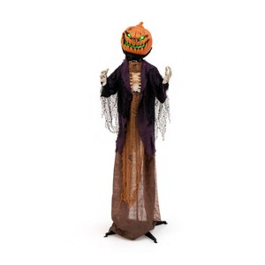 SEVOBAL 5.6FT Halloween Party Decorations Set All-Purpose Halloween Ornaments Multi-Scene Holiday Vibe for Gatherings Displays, Orange, 45"*30"*30" - 1 of 4