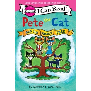 Pete the Cat and the Family Tree (I Can Read Phonics) - (I Can Read Phonics 2) by  James Dean & Kimberly Dean (Hardcover) - 1 of 1
