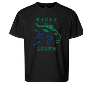 Kids Reedy High School Lions Name & Graphic Essential Soft T-Shirt
